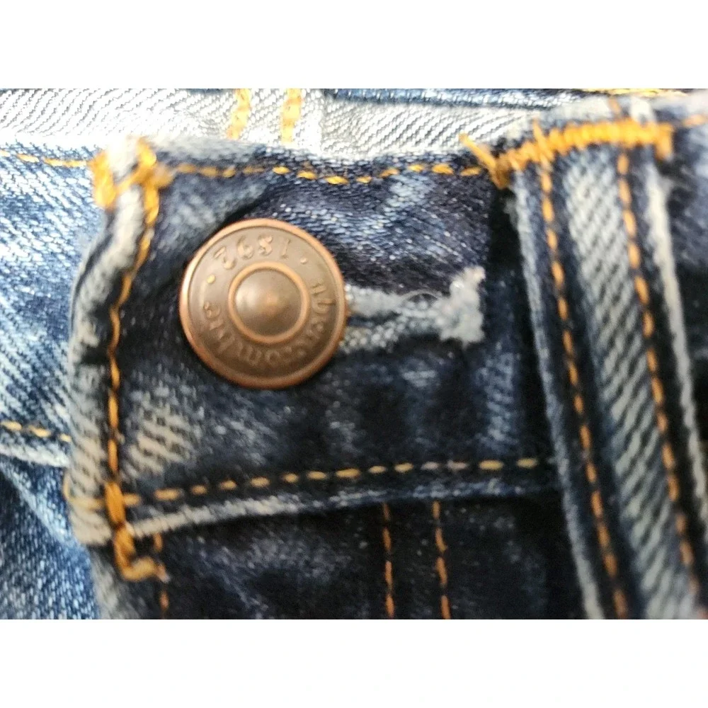 Abercrombie & Fitch Classic Straight Jeans Girl 16 Slim Blue Denim